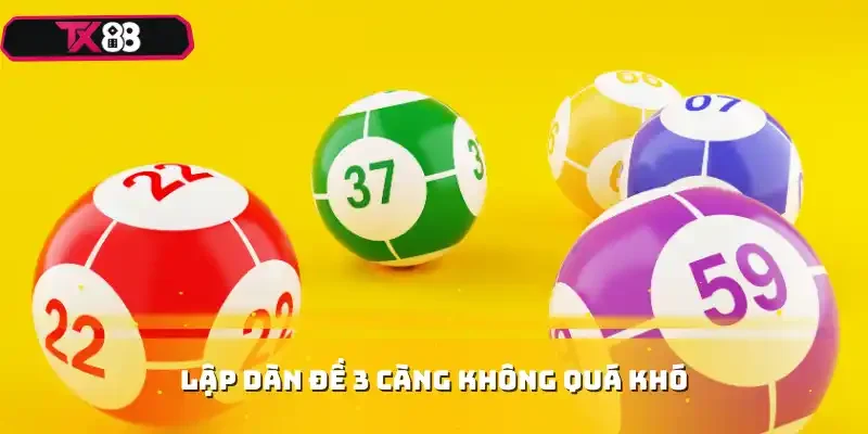Lập dàn đề 3 càng không quá khó